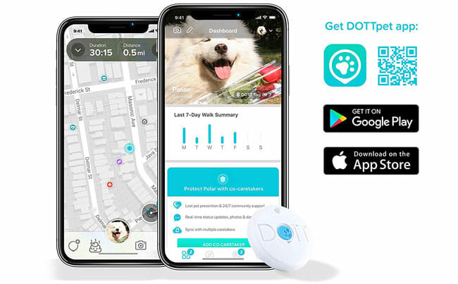 DOTT Pet Tracker smart app